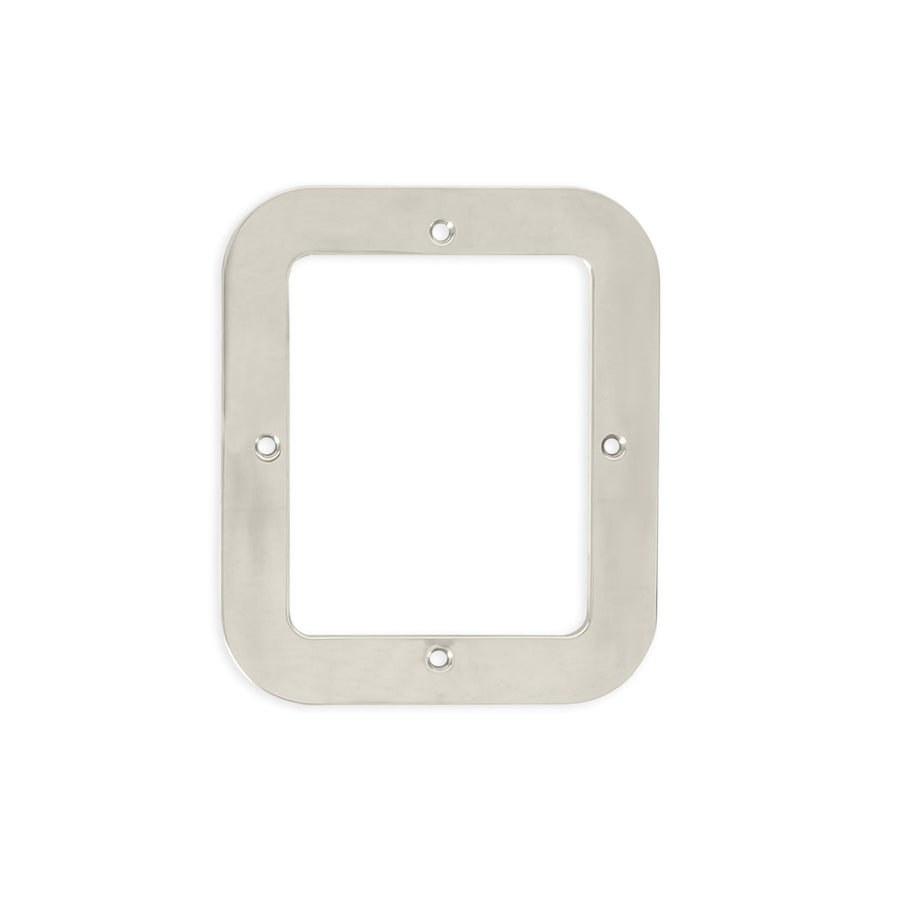 Hurst Shifter Boot and Bezel 115000HST - Rectangular - Polished Finish