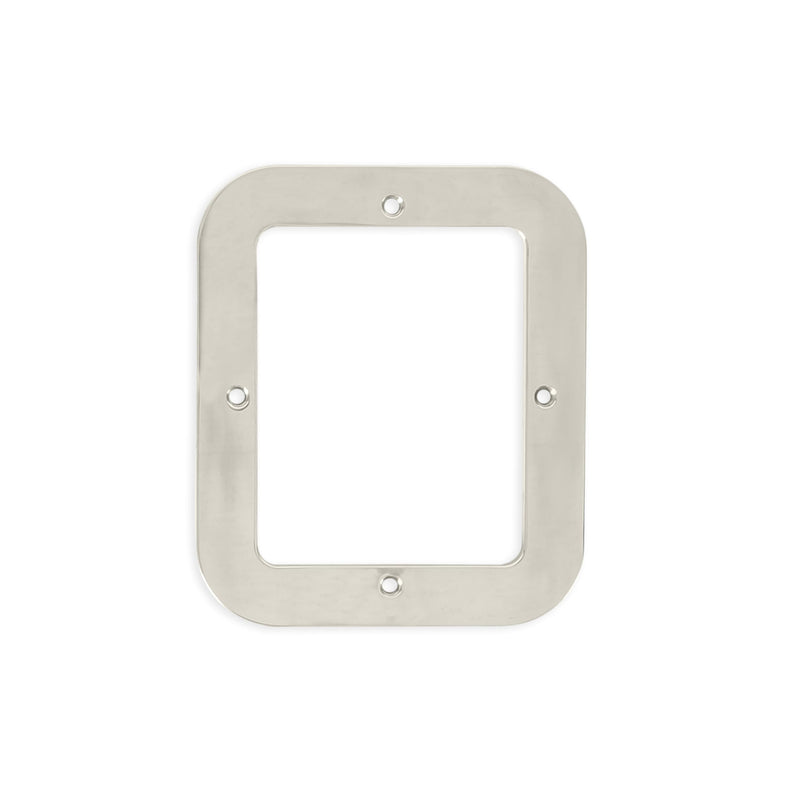 Hurst Shifter Boot and Bezel 115000HST - Rectangular - Polished Finish