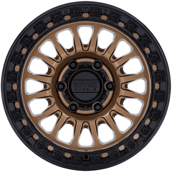KMC Wheels 18X9 IMS 5X5.05 0mm MATTE BRONZE WITH GLOSS BLACK LIP - KM552ZB18905000