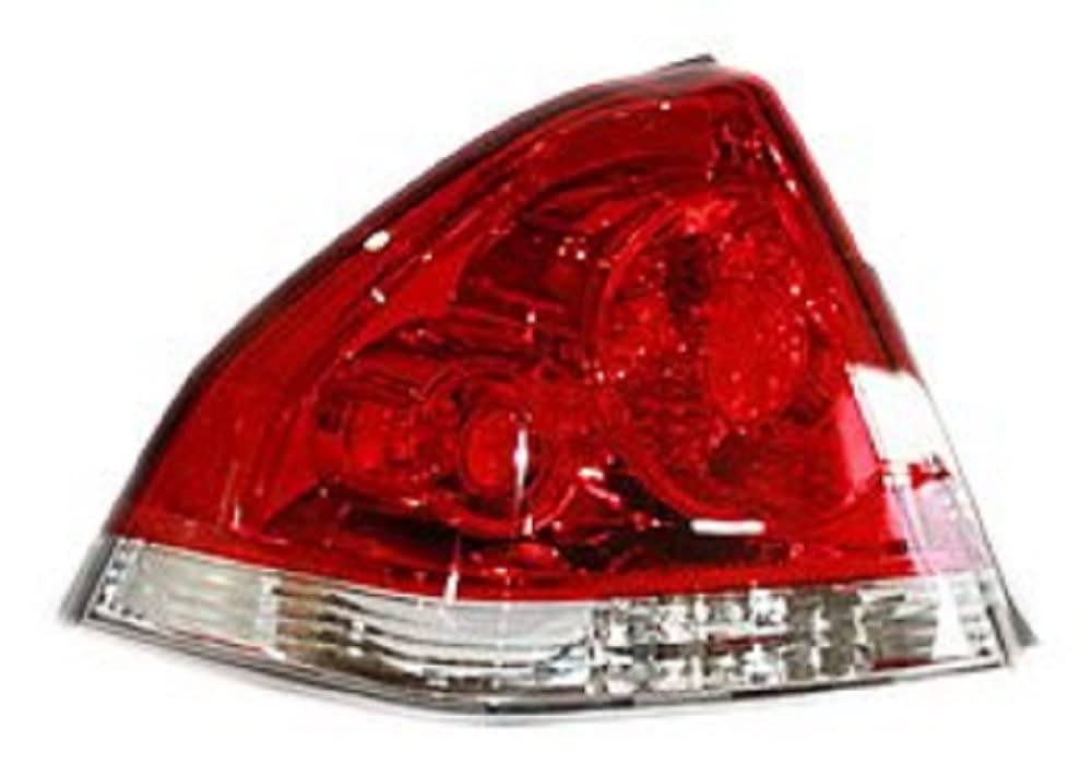 Left TYC Tail Light Assembly Compatible with 2006-2013 Chevrolet Impala