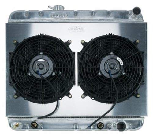 Non A/C 65 GTO AT Aluminum Performance Radiator Dual Fan Kit Cold Case Radiators
