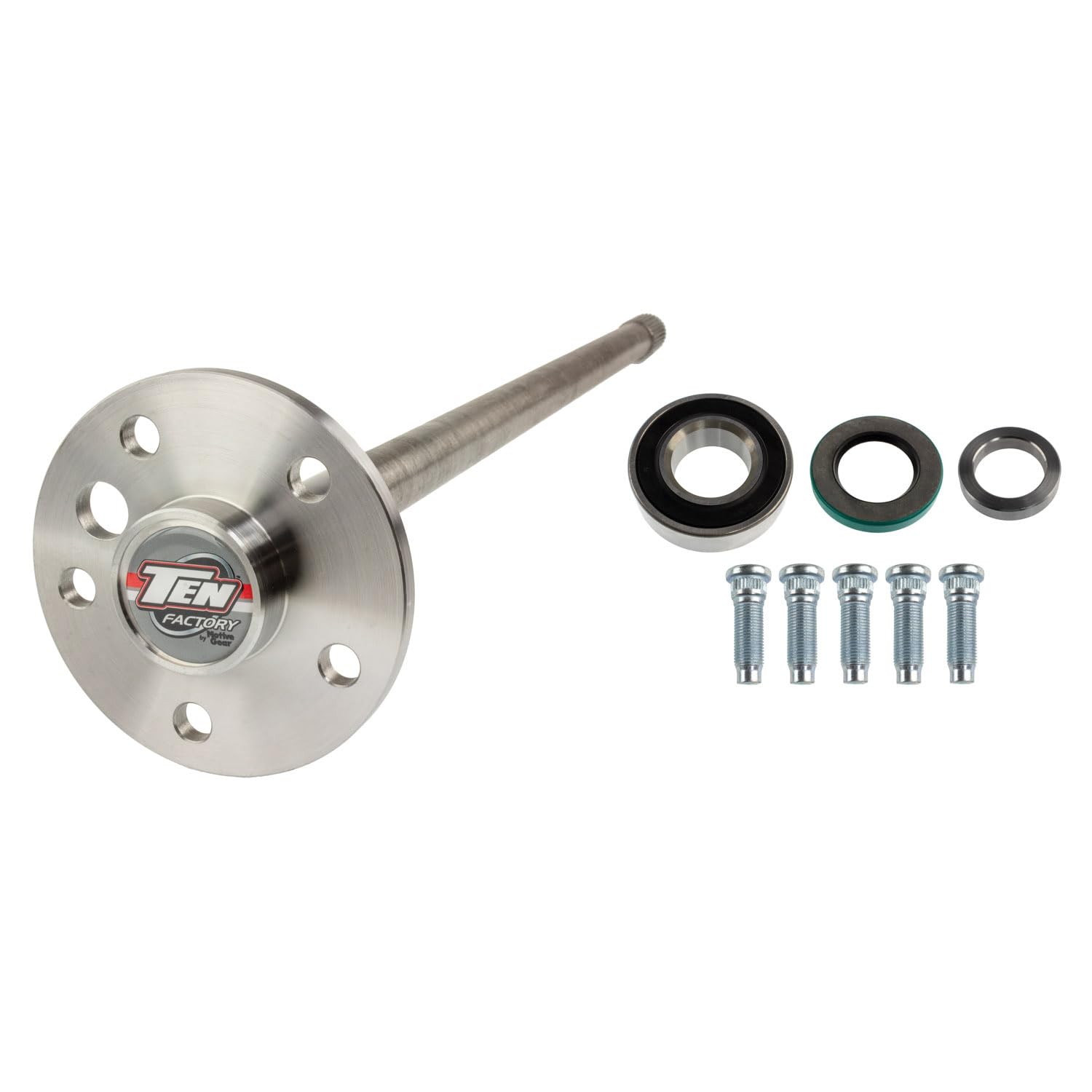 TEN Factory Drive Axle Shaft Assembly MG25151 Rear Axle Kit For Ford 9" (31 Spline Right Passenger) -Fits Ford Mustang, Mercury Cougar (1967-1970) - Replaces Alloy USA 15151, Ford C9OZ4234C