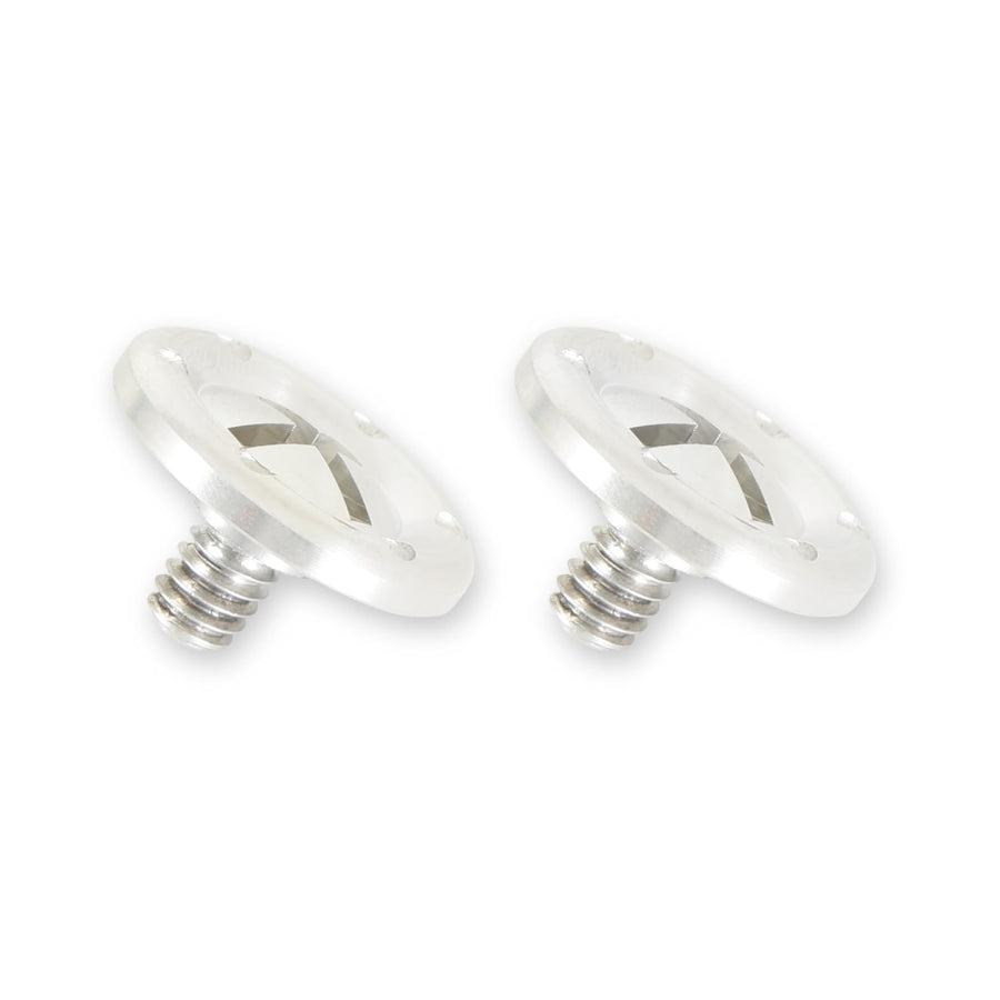 Helmet Hardware Kit RaceQuip® 205661RQP - Pivots/Posts/Screws Included - Silver