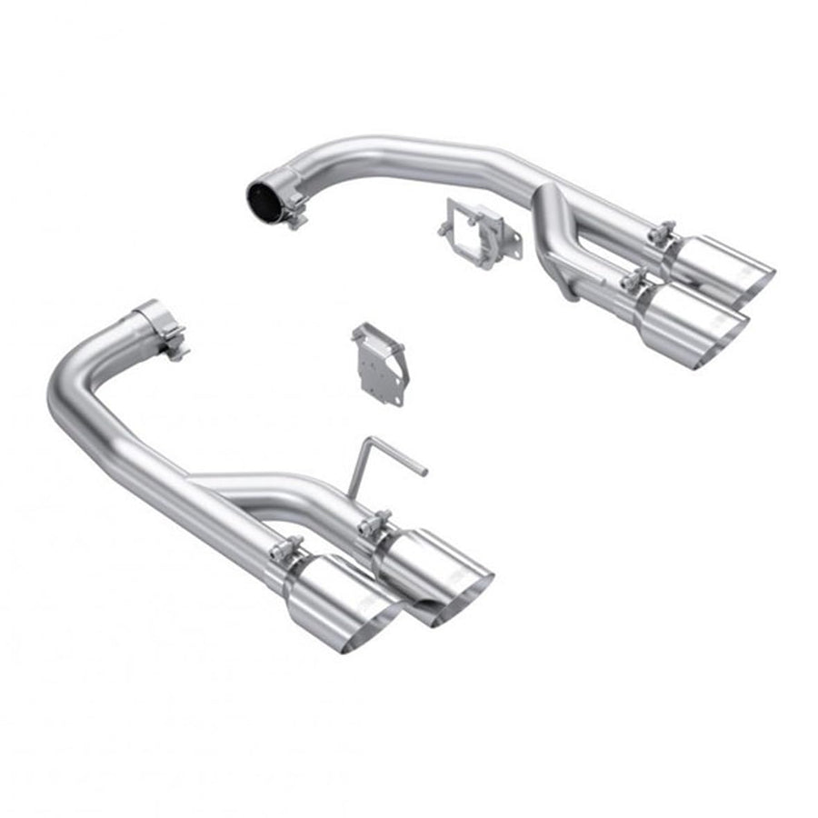 2024+ MBRP Mustang GT 5.0L Aluminized Steel 2.5in Axle-Back Exhaust w/Dual-Rear Quad Exhaust Tips