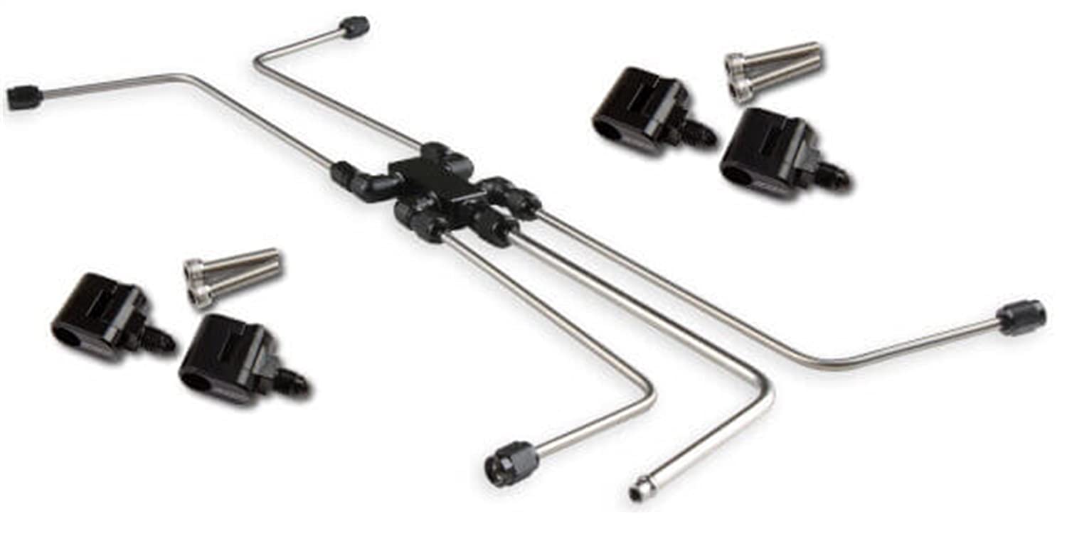 LS Steam Tube Kit Earl's w/Stainless Steel Hard Line Tubing and Steam Vent Adapters