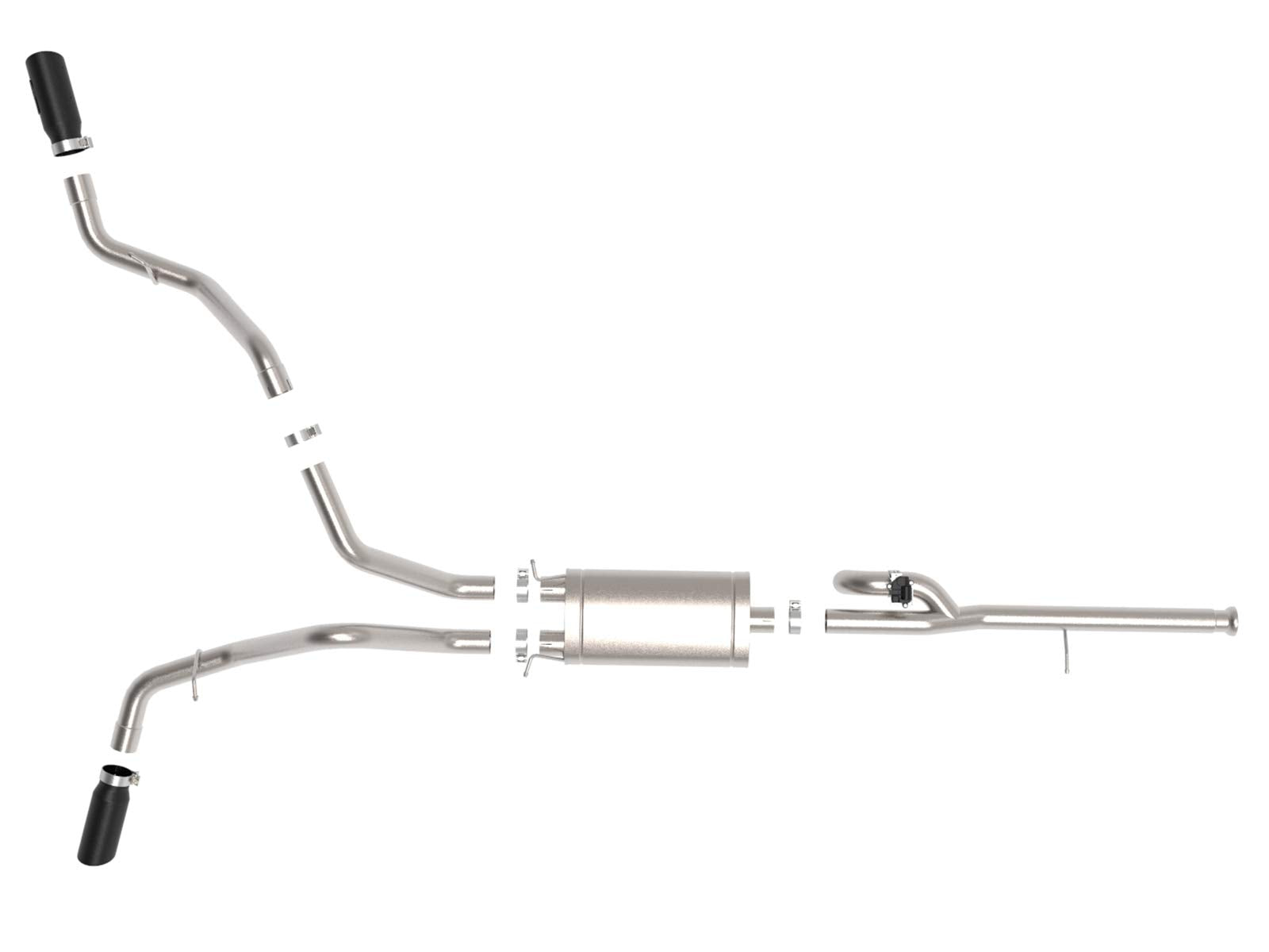 Gemini XV aFe Power 49-34132-B Cat-Back Exhaust System, 3", 304 Stainless Steel