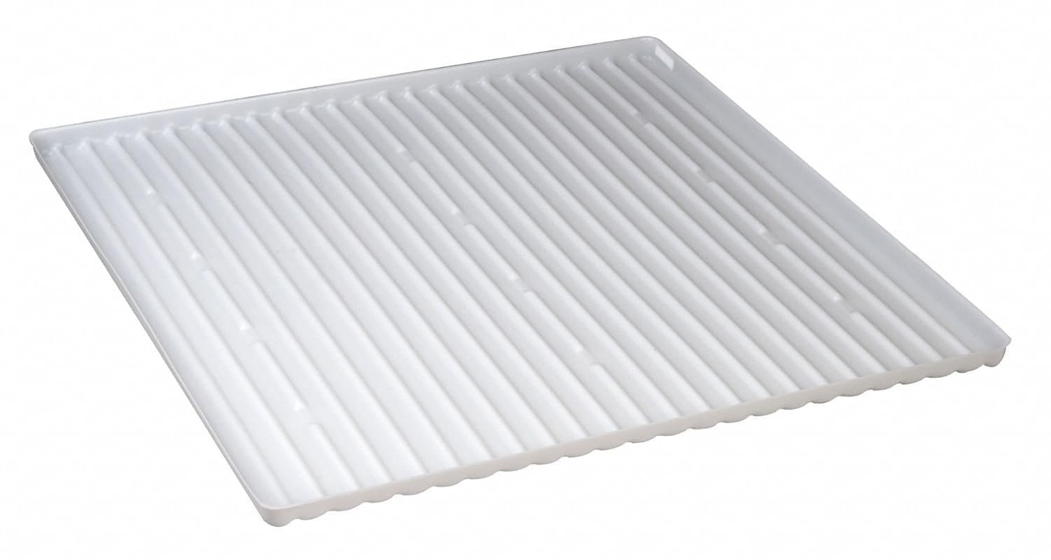 Polyethylene Tray Justrite with Sump Liner, 29-3/4" Length x 29-1/2" Depth, for 60 Gallon Safety Cabinet