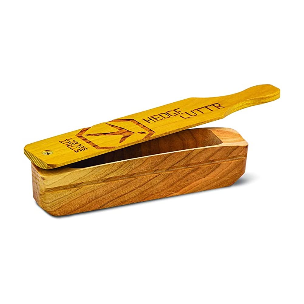 HS Strut Select Hedge Cutt'R American Cherry Box High Pitch Turkey Hen Call Hunting
