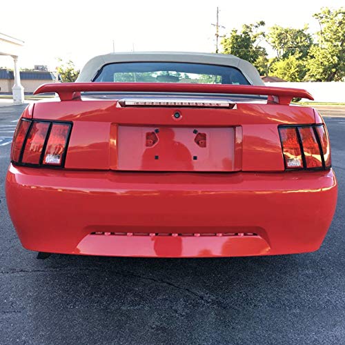 LT-MST99RBCLED-RS SPEC-D TUNING 3Rd Brake Lights- Chrome Housing Clear Lens 99-04 Ford Mustang