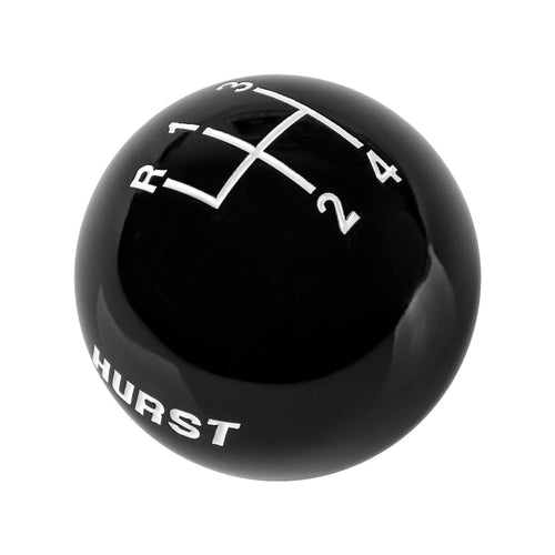 Hurst Manual Transmission Shift Knob, 1 Pack, Black 1637627