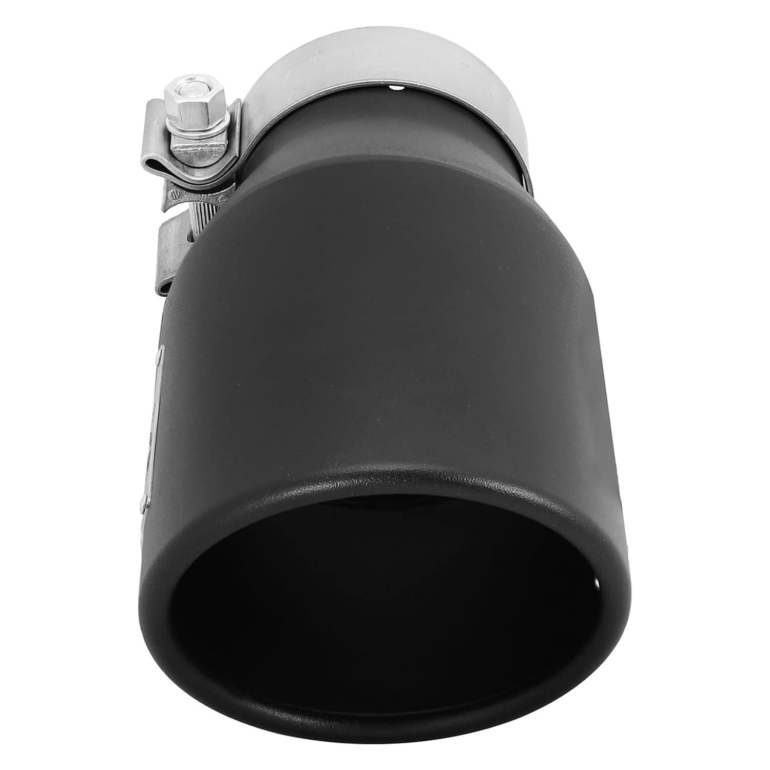 aFe Power 3" Inlet x 4-1/2" Outlet x 9" Length Stainless Steel Black Bolt-On Exhaust Tip 49T30451-B09