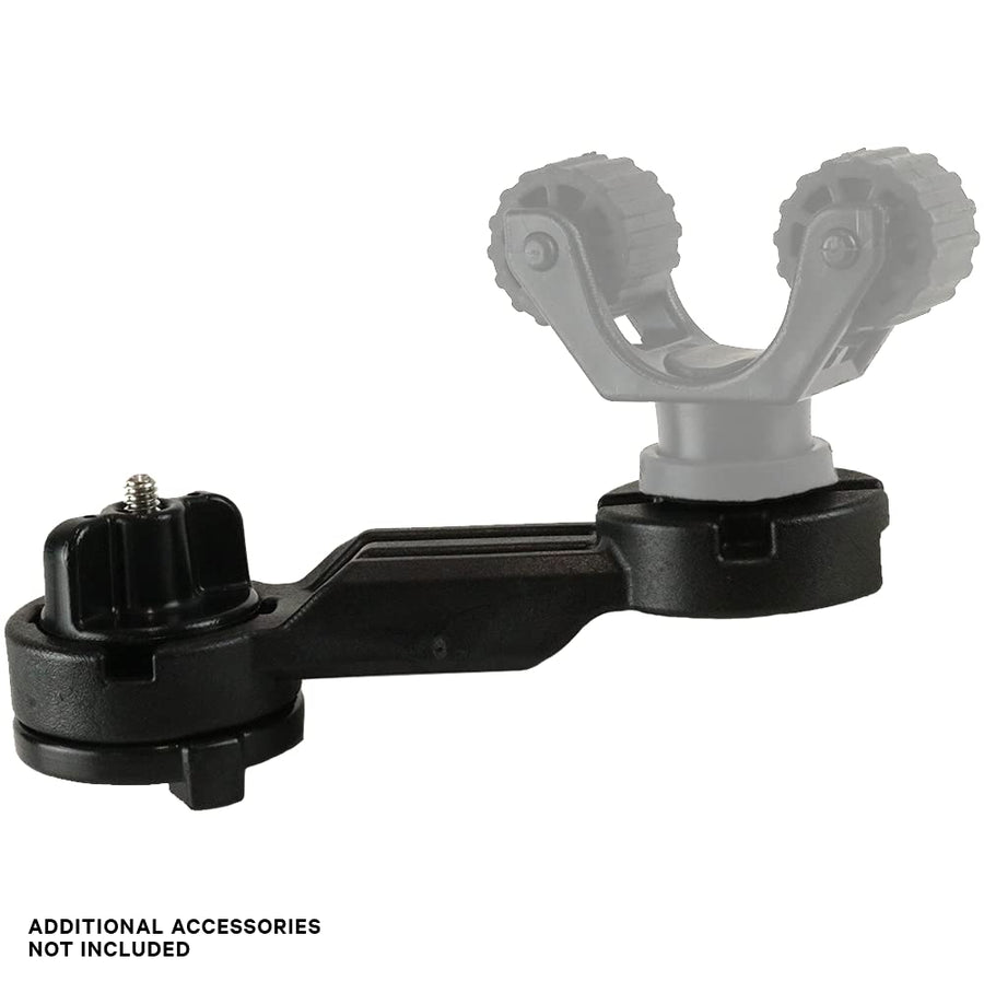 YakAttack Track Mount SideArm | Offset Kayak Accessory Extension for Paddle Holders, Rod Holders & Camera Mounts | Compatible with MightyMount, GearTrac & Most Track Systems | Made in USA