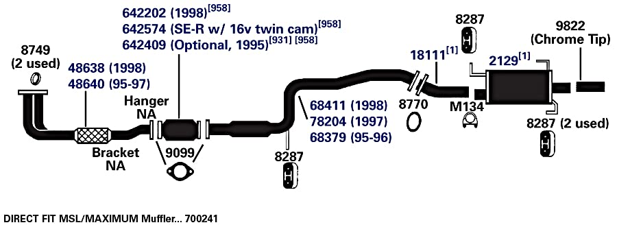 Exhaust AP Products Muffler 700241