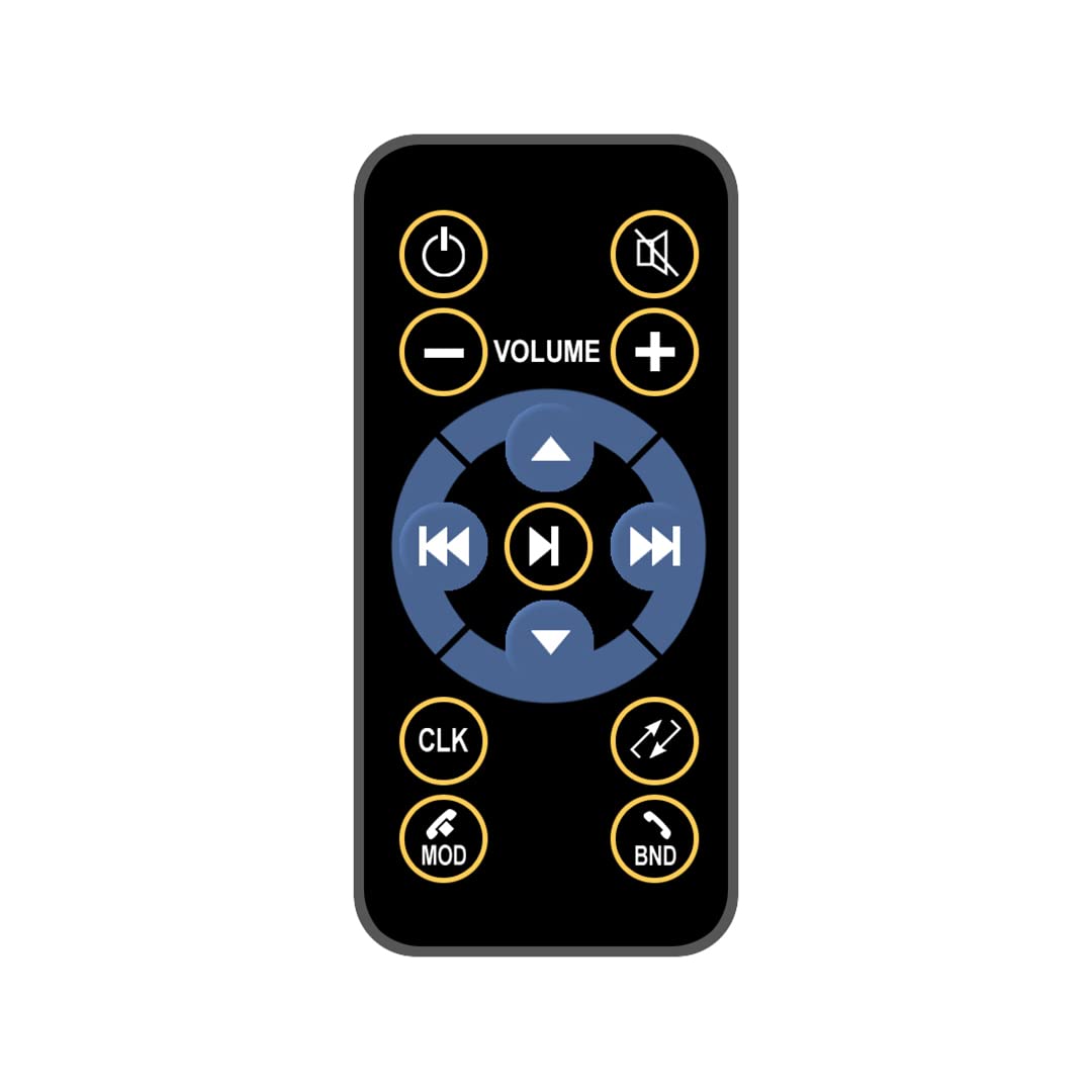 Single Din Power Acoustik PL-60MB MP3 Car Stereo, Touch Panel, Google Voice Control, Hand Motion, Bluetooth, 1 Din USB AUX