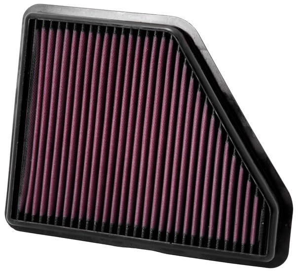 K&N Original High-Flow Lifetime Engine Air Filter: Increase Power & Acceleration, Washable, Premium, Replacement Car Air Filter: Compatible with 2010-2017 Chevy/GMC (Equinox, Terrain), 33-2439