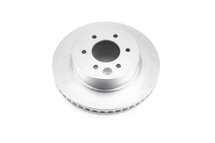 Power Stop JBR1754EVC Genuine Geomet Coated Front Brake Rotor For Nissan TITAN XD 2016-2024 [Model Specific] Evolution