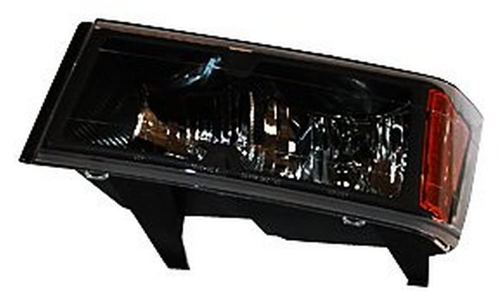 Left TYC Headlight Assembly Compatible with 2004-2012 Chevrolet Colorado