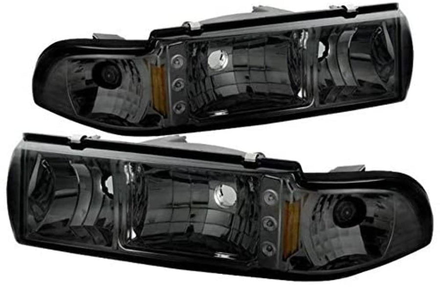 Auto xTune 5031648 Crystal Headlights Chrome/Smoked