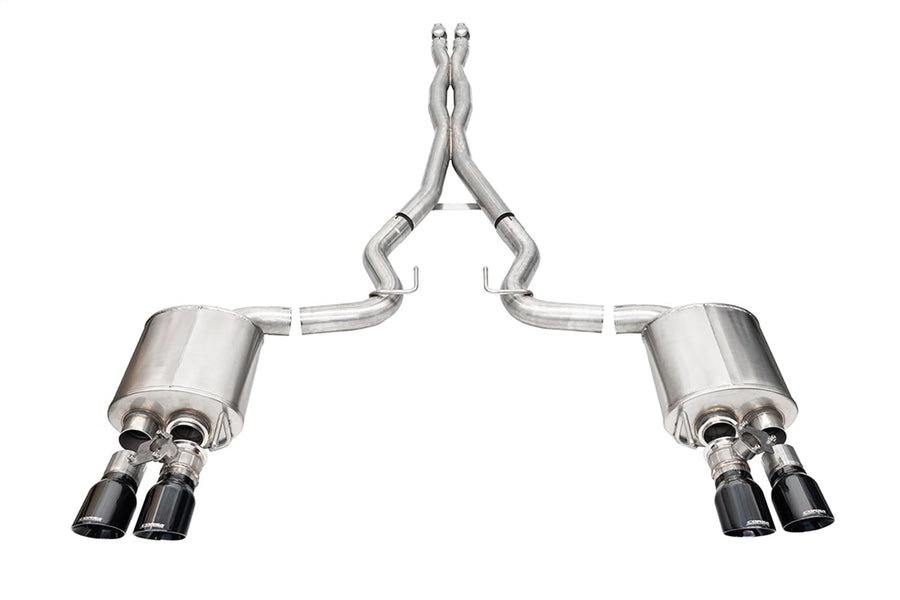 Mustang GT 2024 Coupe Xtreme Valved Cat-Back with 4.0 in Slash Tips (3.0 in)