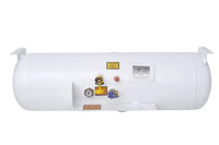 Flame King 29.3 Gallon ASME Horizontal Under Mounted RV, Van Or Trailer Propane Tank Cylinder