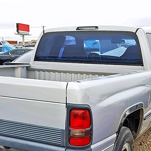Chrome LED SPEC-D TUNING 3rd Brake Light Compatible with 1994-2001 Dodge RAM 1500, 1994-2002 Dodge RAM 2500, 1994-2002 Dodge RAM 3500