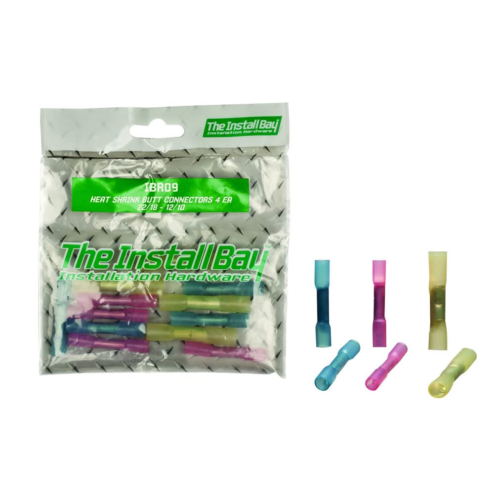 Heat Shrink Butt Connectors InstallBay - Retail Pack
