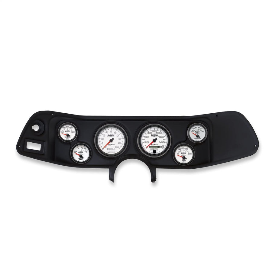 AutoMeter Dash Kit Direct Fit, Camaro 70-78, Tach/Mph/Fuel/Oilp/Wtmp/Volt, Phantom Ii (2132-10)