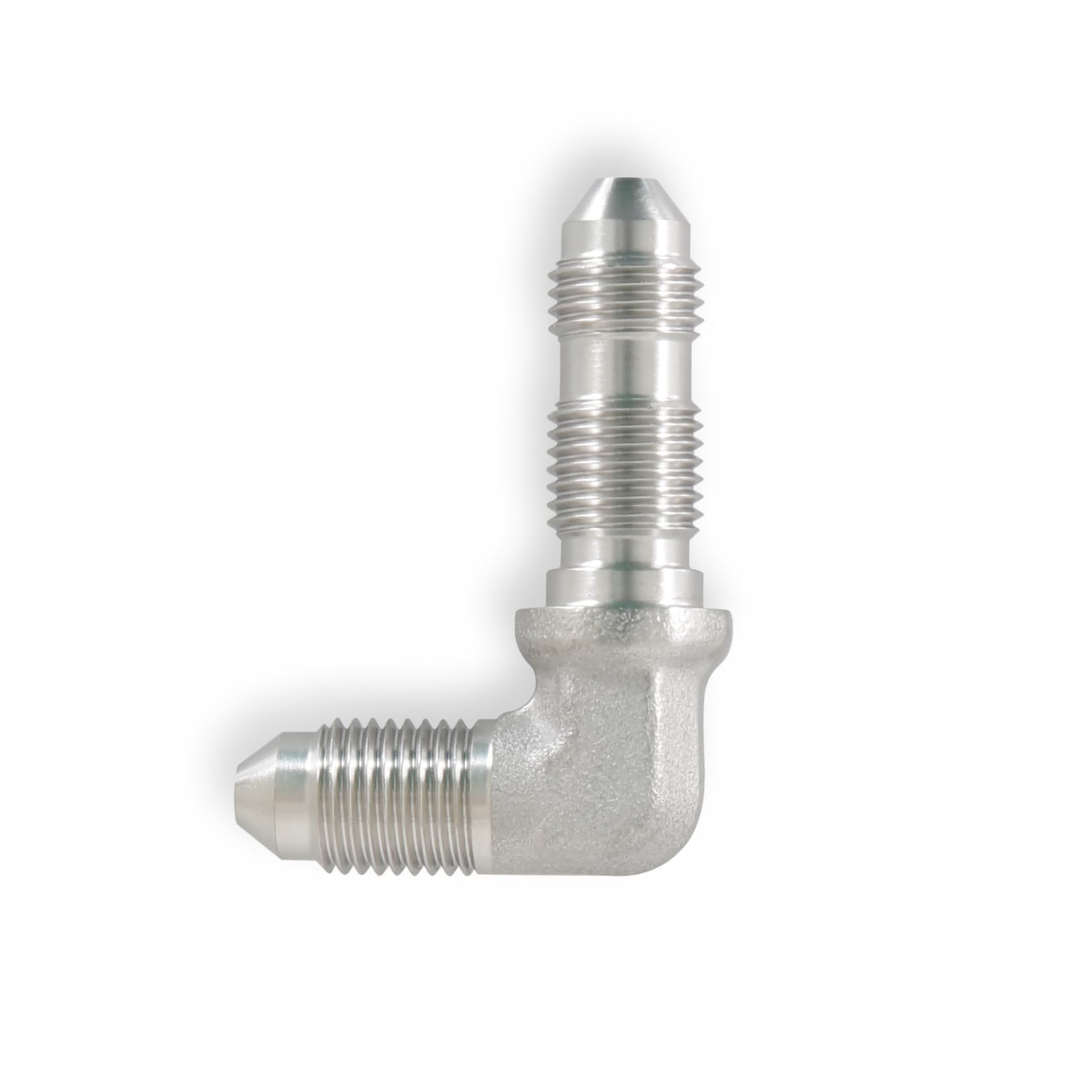 90 Degree Earl's -3 AN Bulkhead Stainless Steel
