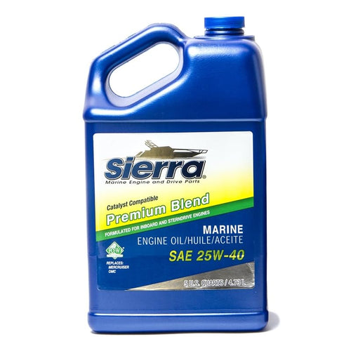 Sierra 25W40 Fcw Cat 5 Quart Oil, 9400CAT4 Made by Sierra