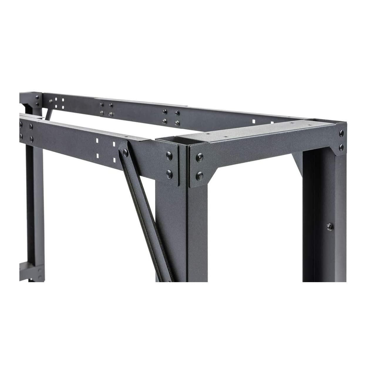 Adjustable Montezuma Steel Multi-Use Workspace Frame, 64" x 17" x 41"