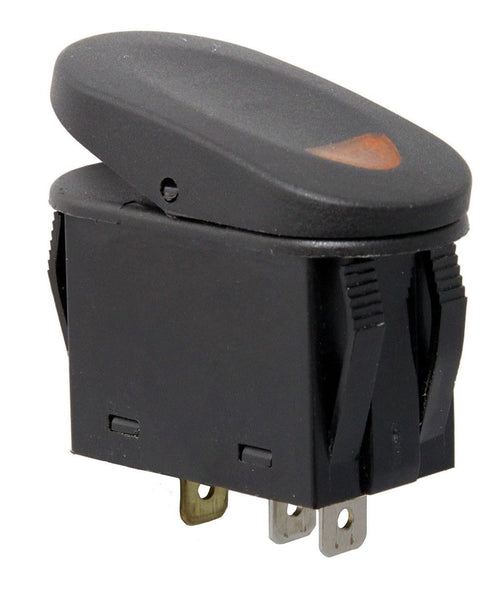 Rugged Ridge Switch Rocker | Thermoplastic Olefin (TPO), Black and Amber | 17235.01 | Fits zNONE
