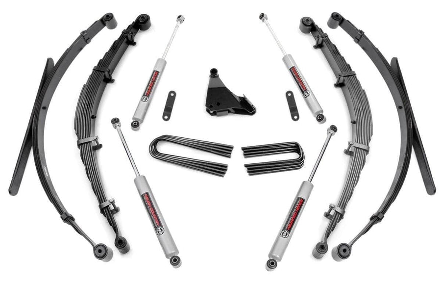 4" Rough Country Suspension Lift Kit for 1999-2004 Ford Super Duty 4WD - 50130