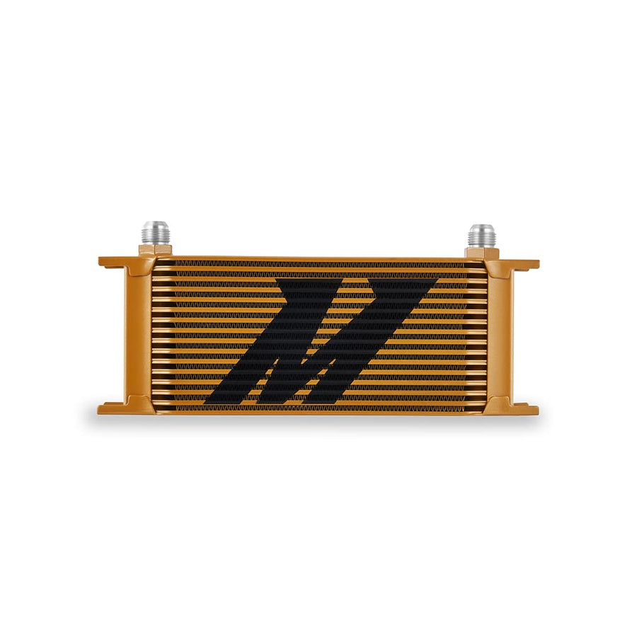 Mishimoto 16-Row Universal Oil Cooler, Gold