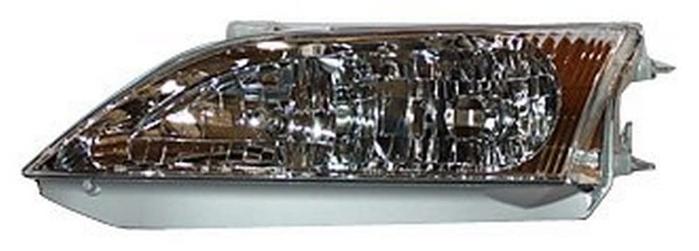 Left TYC Headlight Assembly Compatible with 1997-2001 Lexus ES300