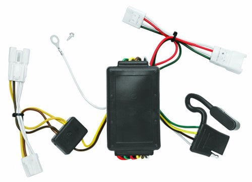 TEKONSHA 118433 Tow Ready T-One® T-Connector Harness, 4-Way Flat, w/Circuit Protected Converter, Compatable with 2007-2010 Hyundai Elantra, 2006-2009 Hyundai Sonata, 2009-2010 KIA Optima