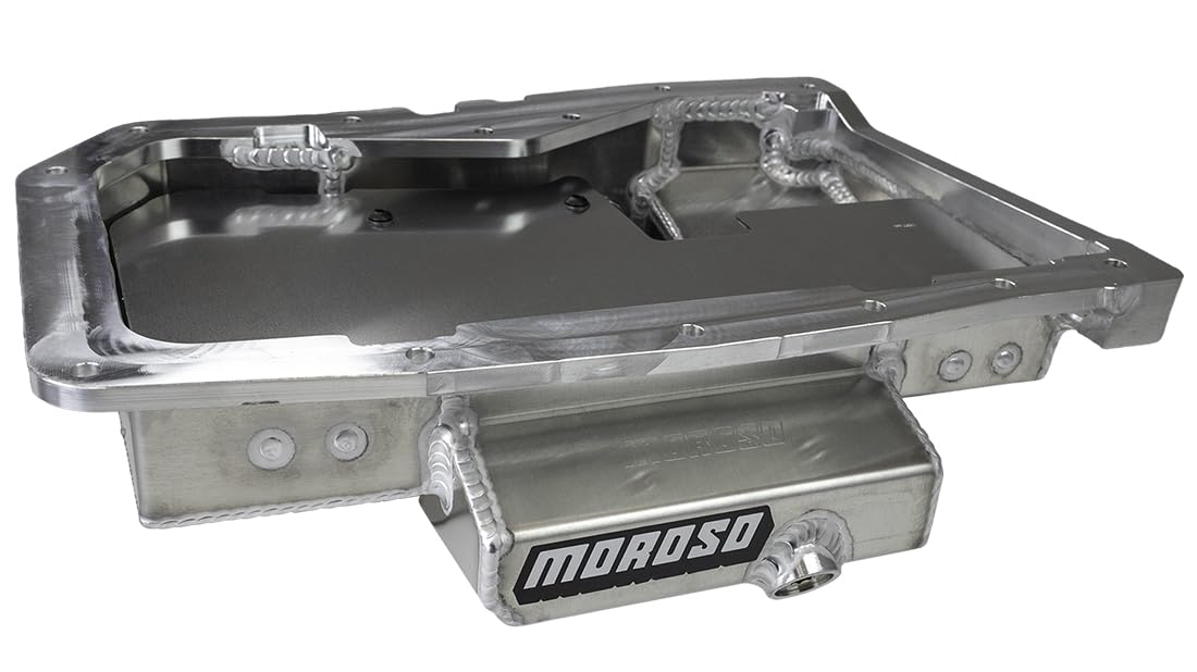 Moroso Aluminum Road Race Baffled Oil Pan 20946, Fits 06-15 NC Mazda Miata, 2.0 2.5L