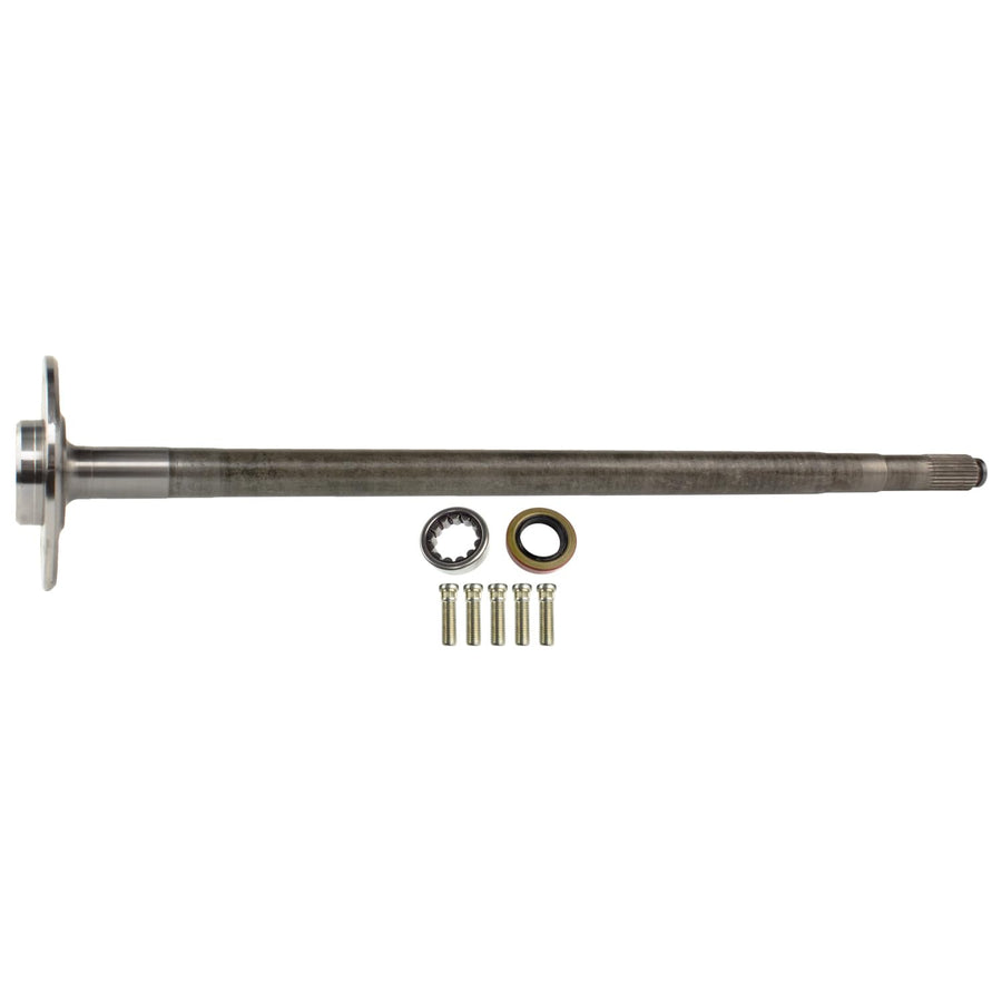 Axle Shaft Assembly EXCel Drive For GM 7.625" (10 Bolt); For Abs Models; 29" Overall Length; 5 X 4.75 Lug Pattern; 28 Spline; Includes Bearing, Seal And Studs