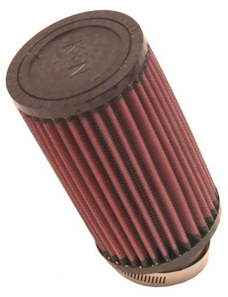 High-Flow K&N Original Lifetime Universal Clamp-On Air Filter: High Performance, Premium, Washable: Flange Diameter: 2.25 In, Filter Height: 6 In, Flange Length: 1 In, Shape: Round, RU-1720