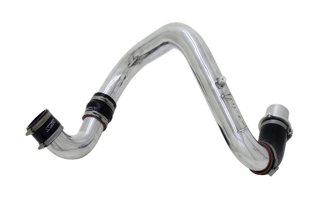 HPS Performance 2.5" Intercooler Hot Side Charge Pipe Compatible for 15-18 Audi A3 15-17 S3 16-18 TT TTS Quattro 15-19 Vokswagen VW Golf 15-21 GTI Jetta Arteon Turbo 1.8T 2.0T, 17-128P