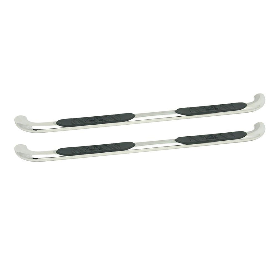 Platinum 4 Oval Nerf Bars Westin 21-4020 fits 2016-2024 Titan XD Crew Cab Polished Pair