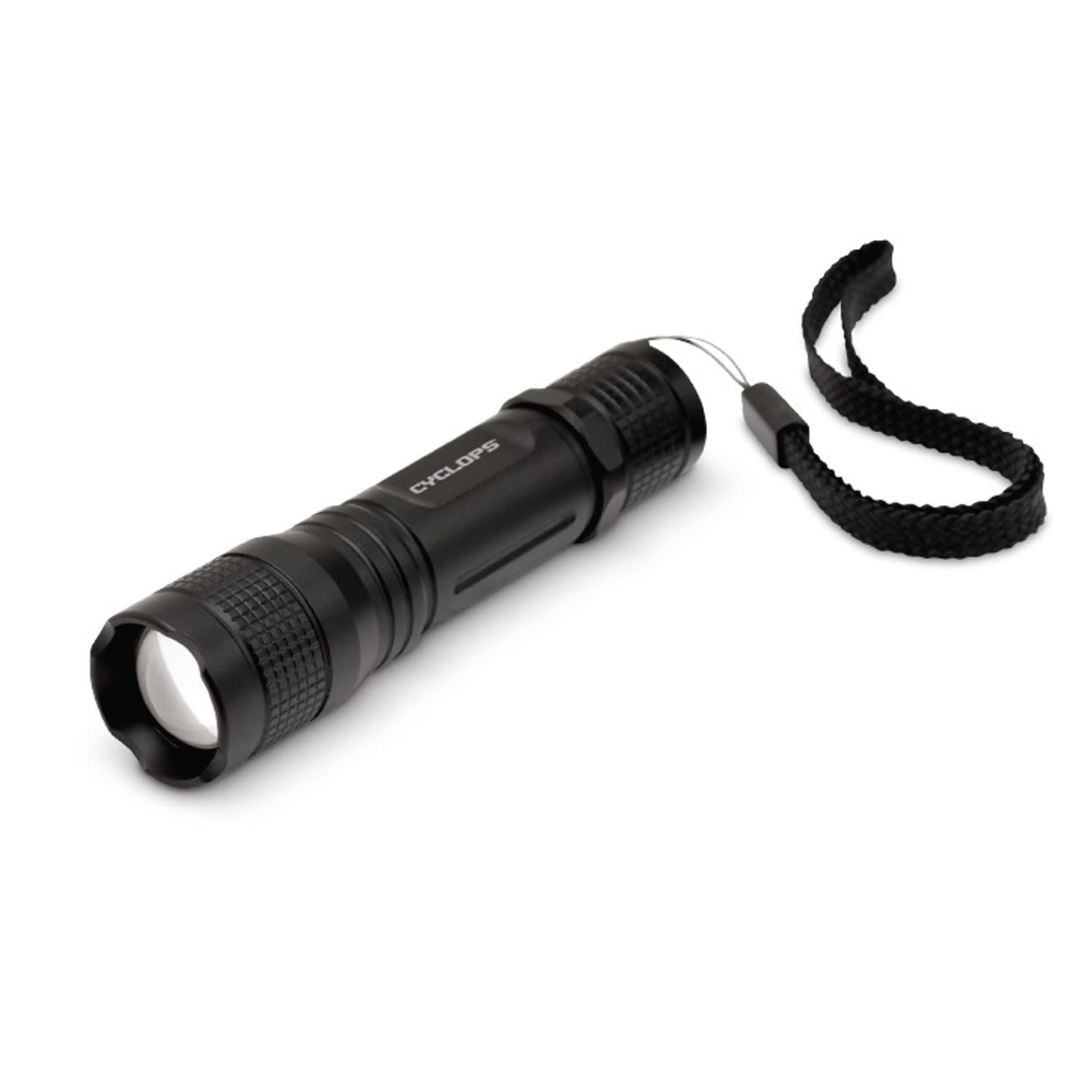 TF-150 Cyclops Tactical Durable Lightweight Weather Resistant IPX4 Compact Bright 5 Watt LED Flashlight | AA Energizer Battery Included