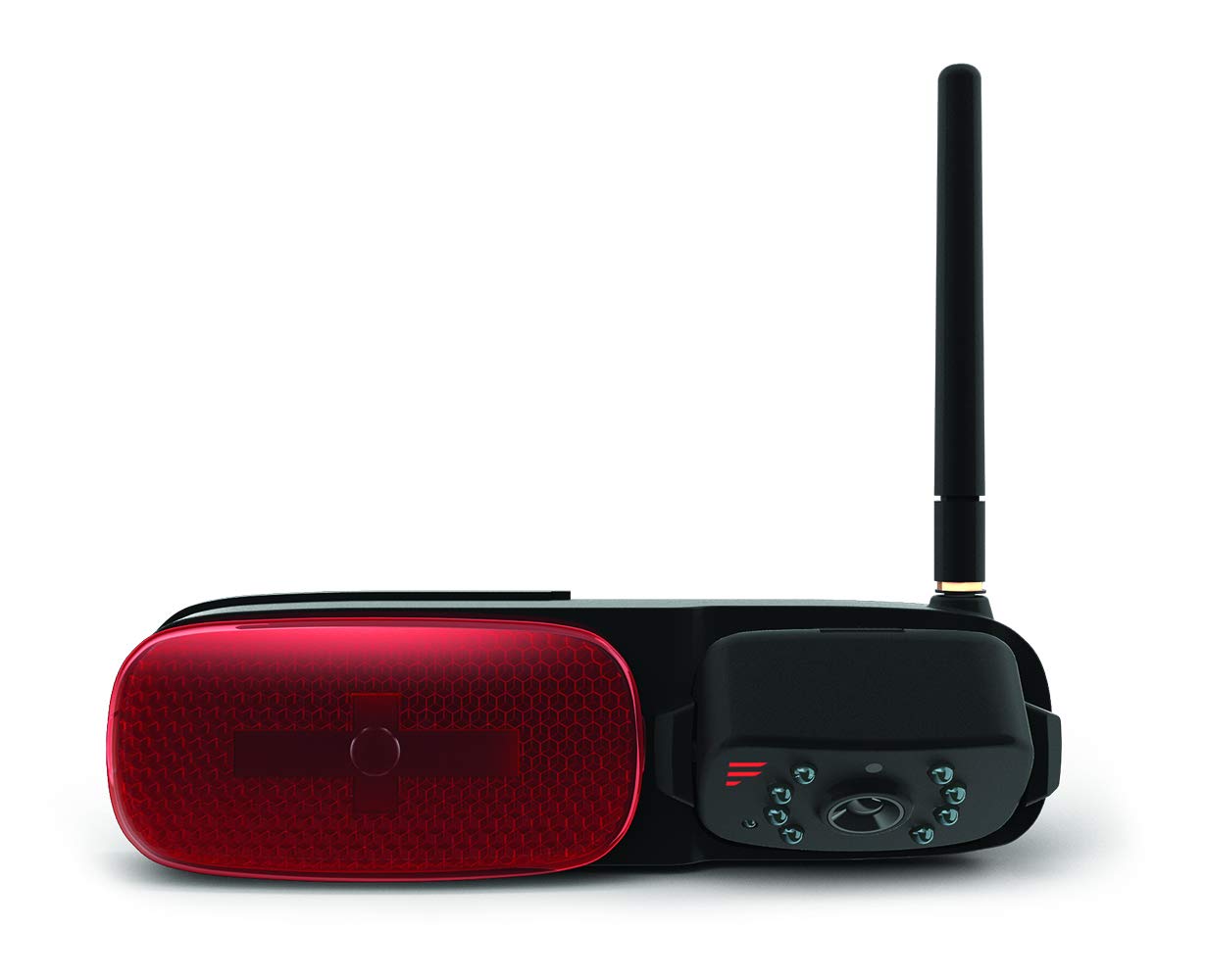 Furrion Vision S 4.3 inch Wireless RV Backup System FOS43TASR with 1 Rear Markerlight Camera, Infrared Night Vision and Wide Viewing Angle, Red and black