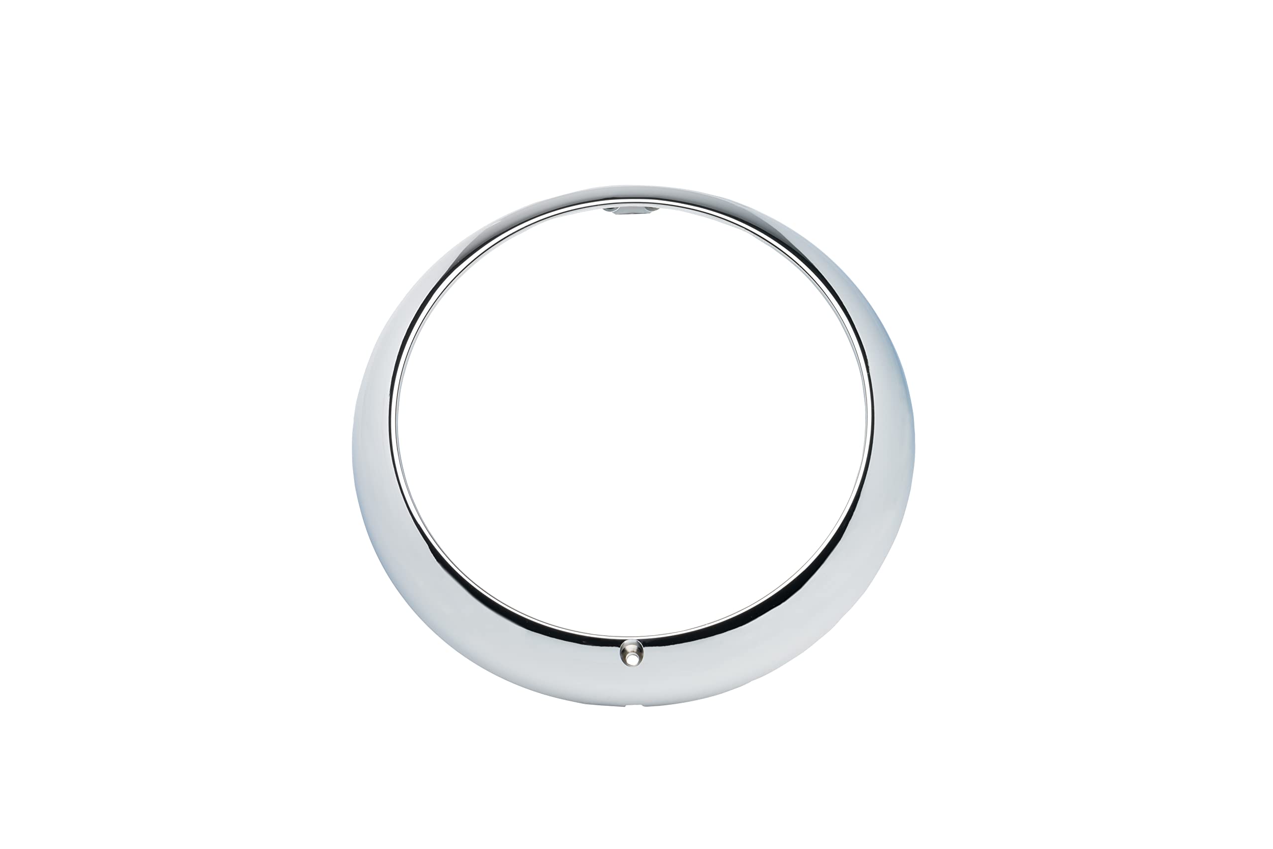 12419.02 | Omix-Ada | Chrome Headlight Bezel Kit | OE Reference: 649518 | Fits 1953-1971 Jeep CJ3B / CJ5 / CJ6