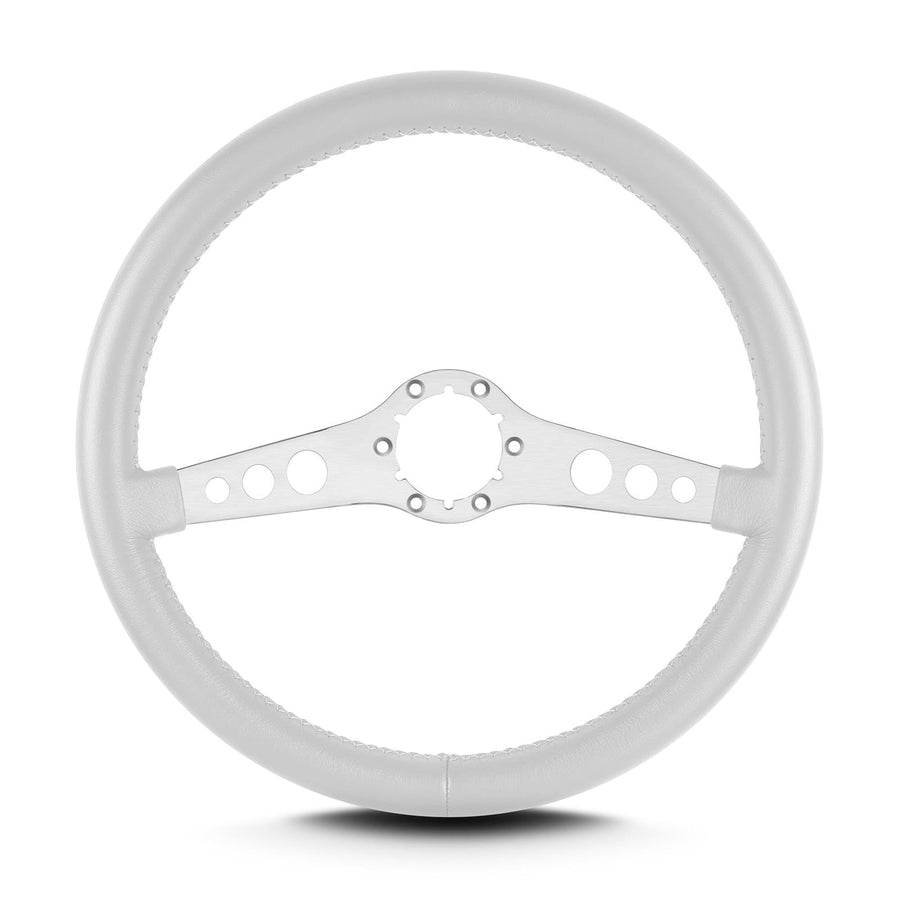 Lecarra 14" Brushed Standard Grip Ss 65510 White