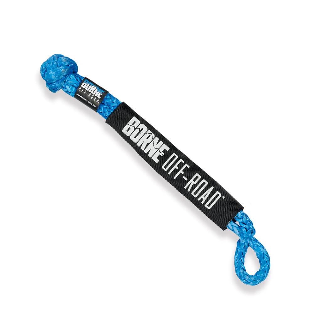Off-Road Borne Soft Shackle, 1/2", Blue