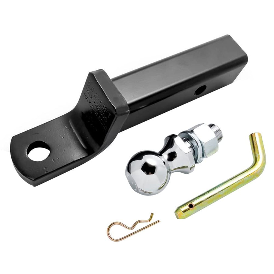 Heavy Duty Eaz-Lift Ball Mount Kit - Attaches to 2" Hitch Receiver to Create Ball Mount Location|8" Length , 2" Drop , ¾" Rise, 2" Ball | 6,000 lb. Tow Rating |Durable Powder Coated Steel - (48274)
