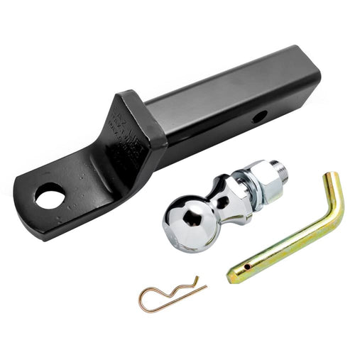 Heavy Duty Eaz-Lift Ball Mount Kit - Attaches to 2" Hitch Receiver to Create Ball Mount Location|8" Length , 2" Drop , ¾" Rise, 2" Ball | 6,000 lb. Tow Rating |Durable Powder Coated Steel - (48274)