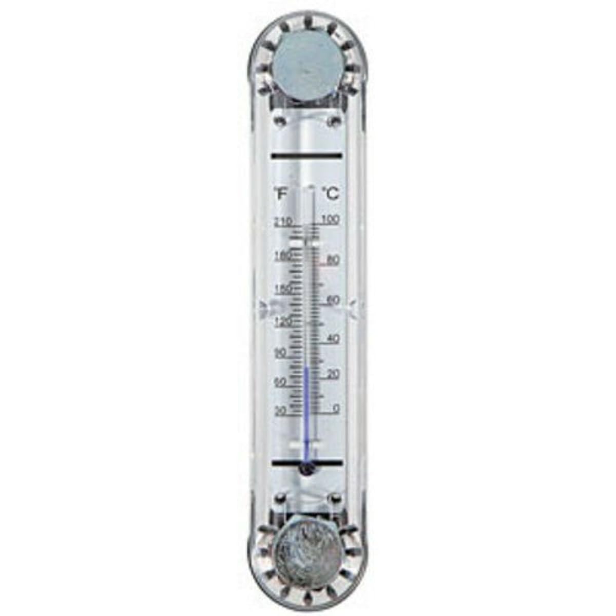 Fluid Level Gauge Buyers with Thermometer - Polycarbonate Housed