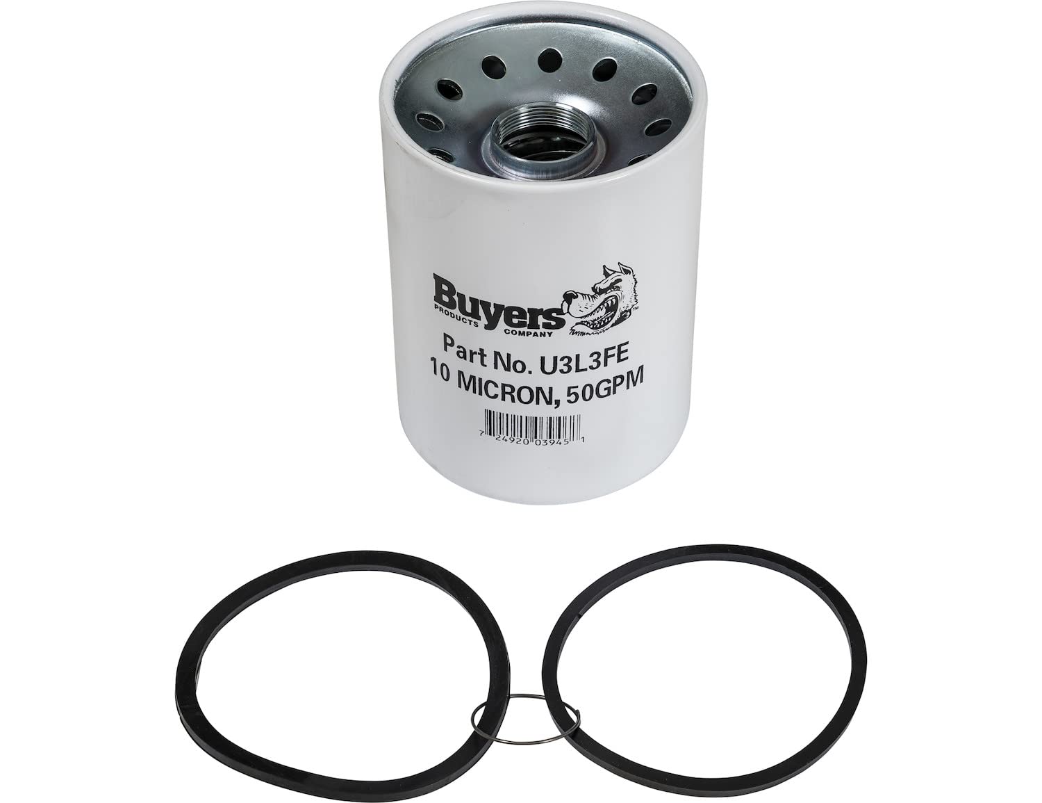 Buyers Products Filter Element U3L3FE 10 Micron Replacement for HFA2/HFA3/HFA4 Series