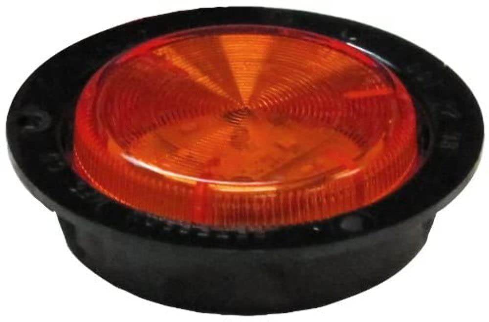 Piranha 2-1/2" PC-Rated LED Clearance and Side Marker Light Peterson Manufacturing (193FR)
